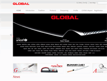 Tablet Screenshot of global-knife.com